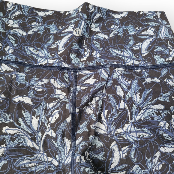 Lululemon Wunder Under Luxtreme Crop 21" High Rise Leggings Activewear Sz 8 - Picture 6 of 11